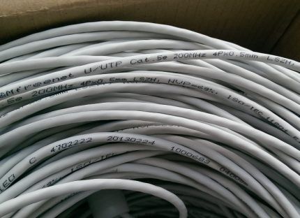 Распиновка кабеля витой пары RJ45: схемы подключения и правила обжимки Сетевой кабель cat. 5е