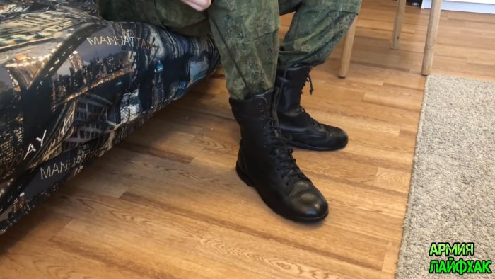 5 армейских лайфхаков для обуви 5 армейских лайфхаков для обуви