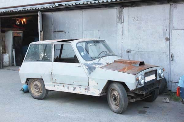 Не смог купить автомобиль и сделал самодельный Л-4 1976г