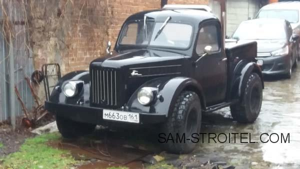 Авто самоделка пикап ГАЗ-69 с двигателем 2.3 D турбо (50 фото) Авто самоделка пикап ГАЗ-69