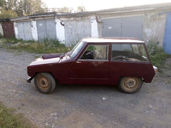 Не смог купить автомобиль и сделал самодельный Л-4 1976г