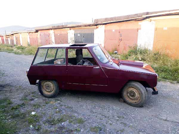Не смог купить автомобиль и сделал самодельный Л-4 1976г