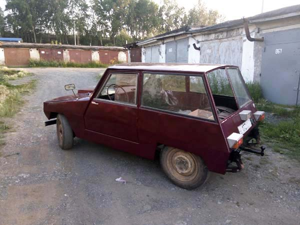 Не смог купить автомобиль и сделал самодельный Л-4 1976г