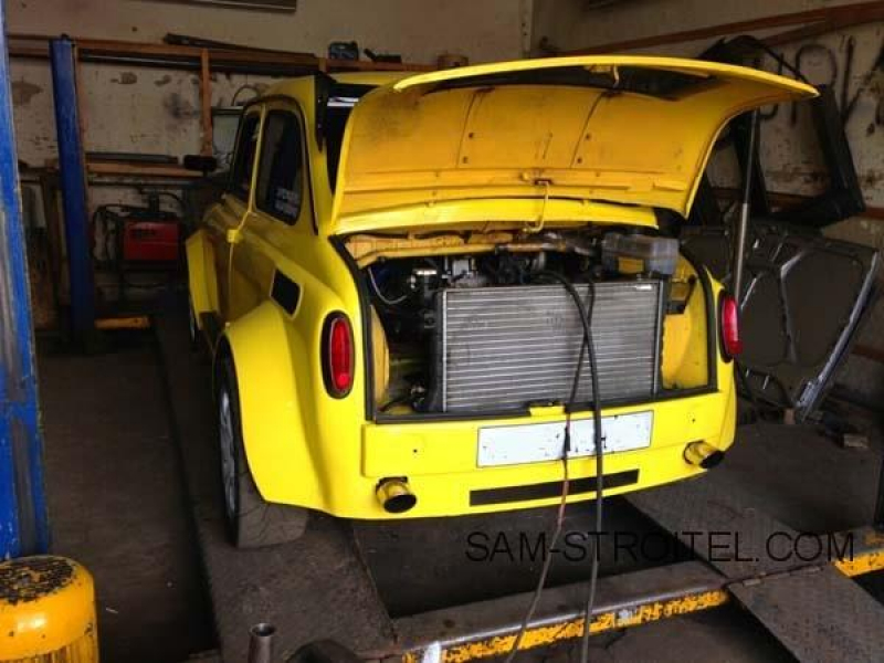 Поставил на Запорожец двигатель на 380 л.с Авто самоделка ЗаЗ-965