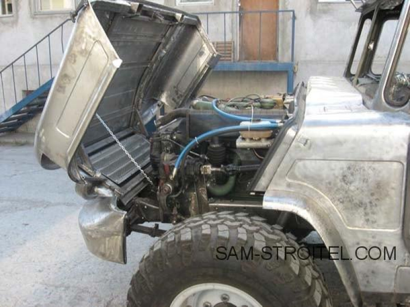 Авто самоделка внедорожник на базе ГАЗ-66