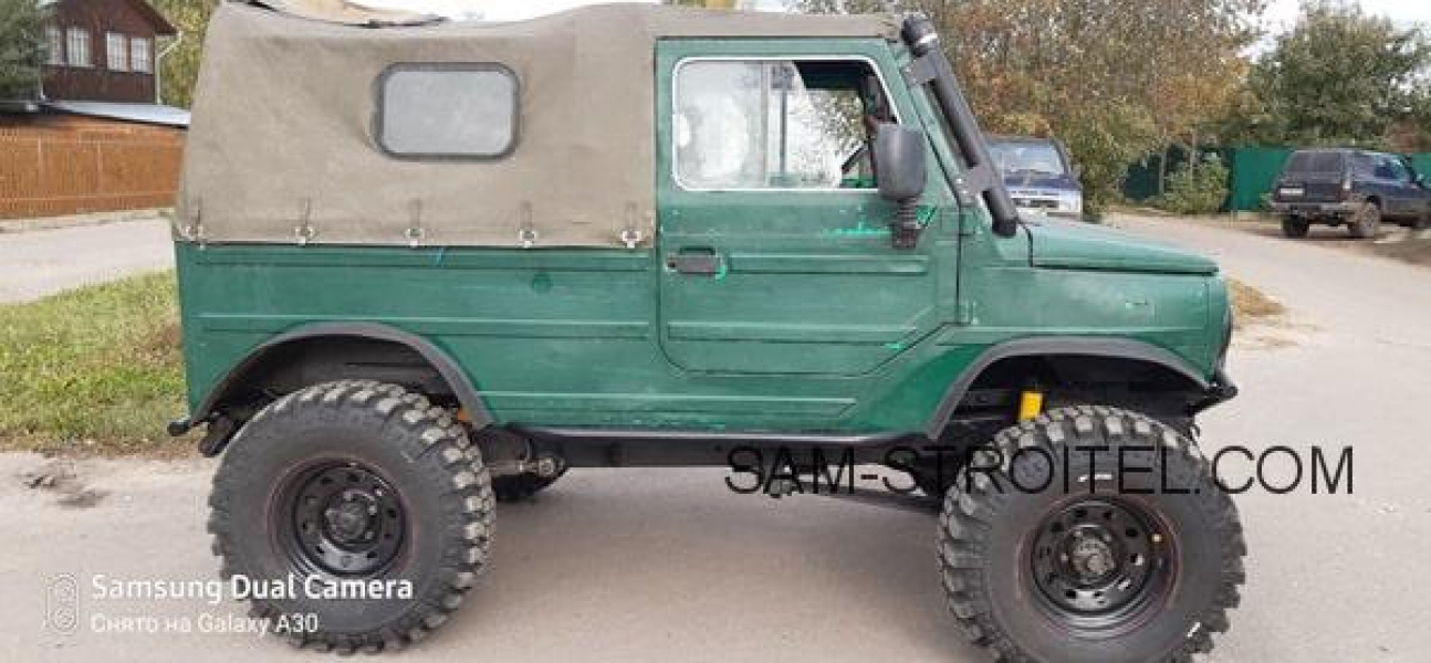Скрестил ЛуАЗ и УАЗ получился отличный внедорожник (21 фото) автомобиль ЛуАЗ тюнинг