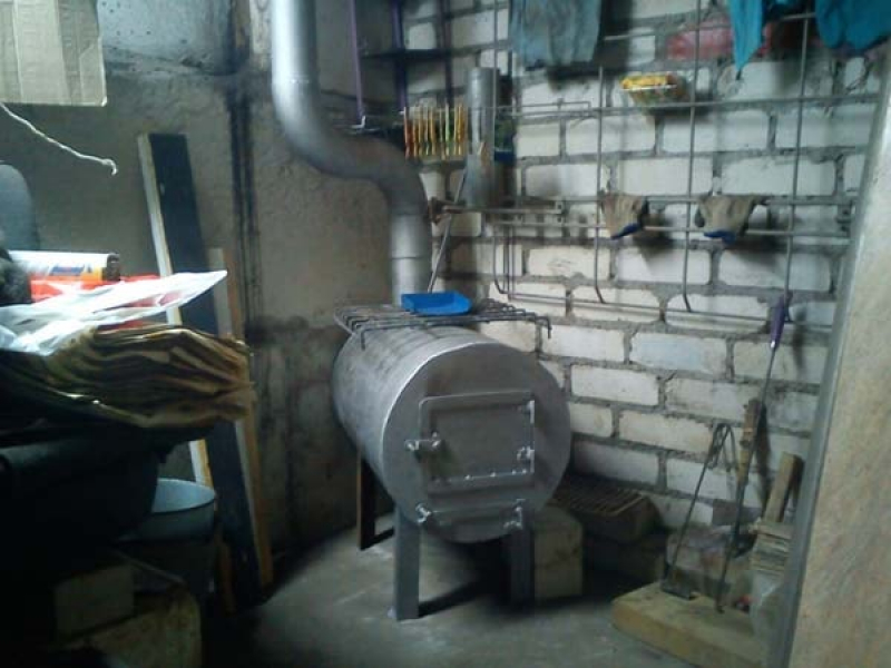 Самодельная буржуйка для гаража буржуйка для гаража фото