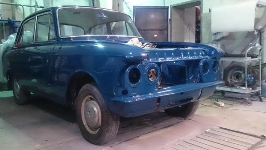 Москвич 408 — реставрация автомобиля ретро авто