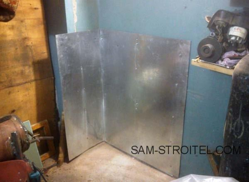 Самодельная печь из газовых баллонов