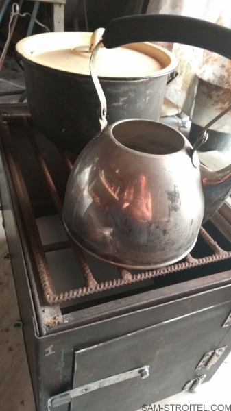 Походная печка своими руками Походная печка