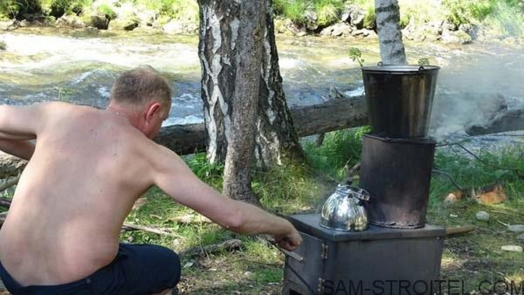 Походная печка своими руками Походная печка своими руками