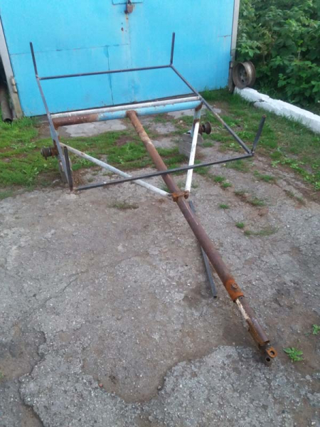 Прицеп для мотоблока своими руками рама кузова