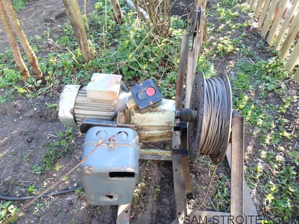 Лебедка для вспашки своими руками Лебедка для вспашки